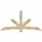 Ekena Millwork Alberta Rough Sawn Timber Gable Bracket, Douglas Fir, 84"W x 42"H x 4"D x 6"F, 12/12 Pitch GBW084X42X0406ALB00RDF - alternate 1